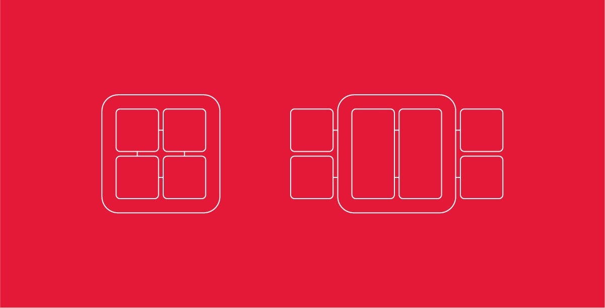 Icons showing a 4 core CPU and a 4 thread vCPU
